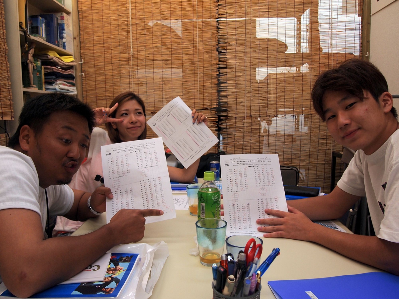 ダイビングライセンス取得のための学科講習
