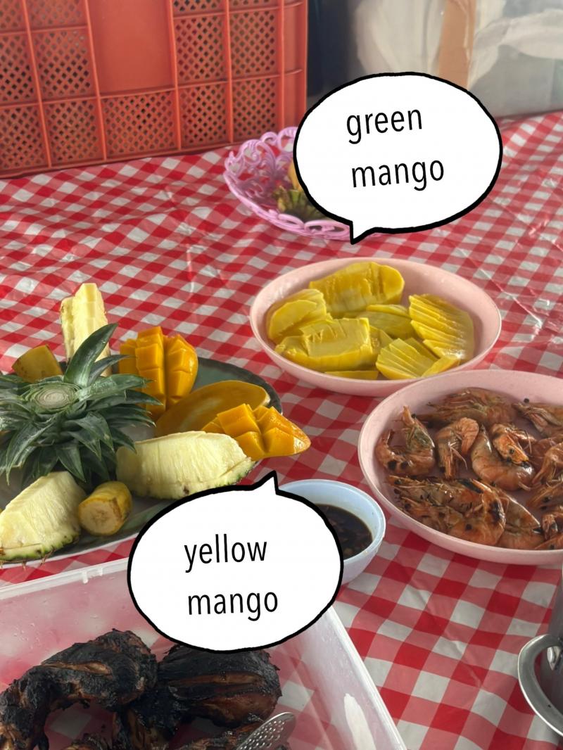 BBQ?された肉の後に食べると、口の中がスッキリな感じです