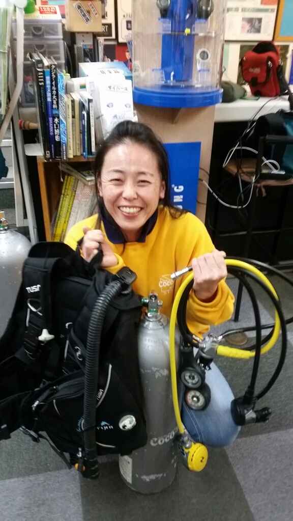 スキューバダイビング器材は大切に